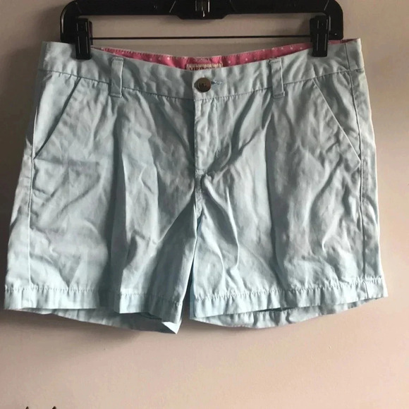Blue Merona Shorts - 100% cotton - size 4 - Picture 1 of 3